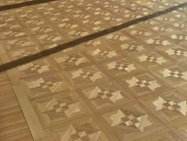 Esempio di pavimento in parquet