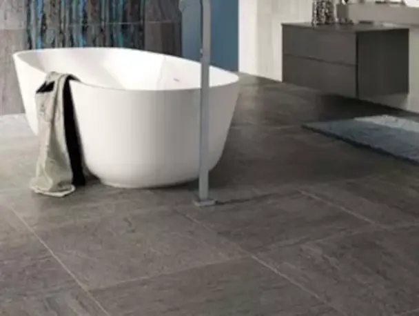 Esempio di pavimento in rivestimenti bagno